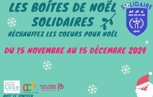 BOITES DE NOEL SOLIDAIRES 2024