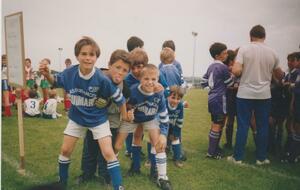 Tournoi à la Romagne - 1993 - (Photo JM GUIHENEUF)