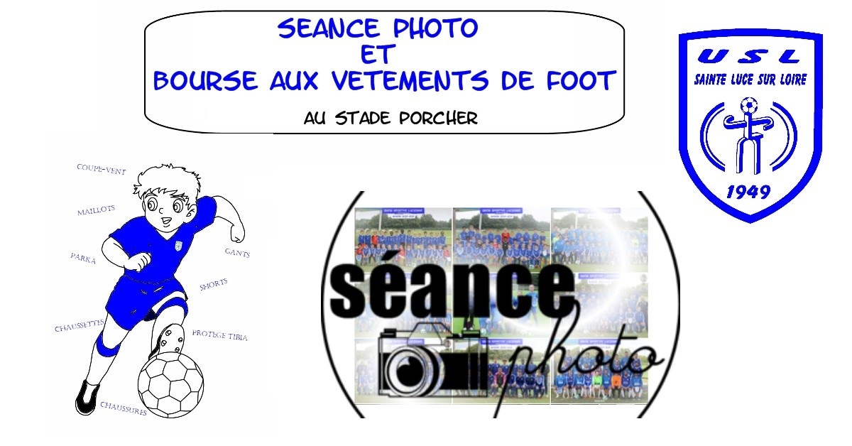 Séance photos et Bourse aux vêtements - SAISON 2026-2027