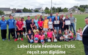 Label Bronze Ecole Féminine