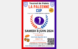 LA PALEENNE CUP - 1ère EDITION