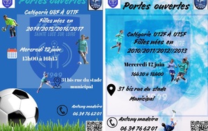 PORTES OUVERTES FOOT FEMININ