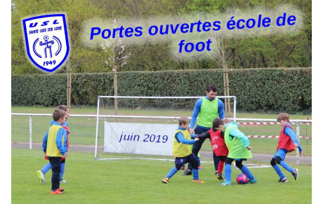 Portes ouvertes de l’école de foot!