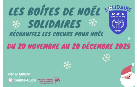 BOITES DE NOEL SOLIDAIRES 2025