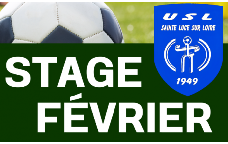 STAGE DE FEVRIER